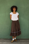 Handmade Brown Skirt
