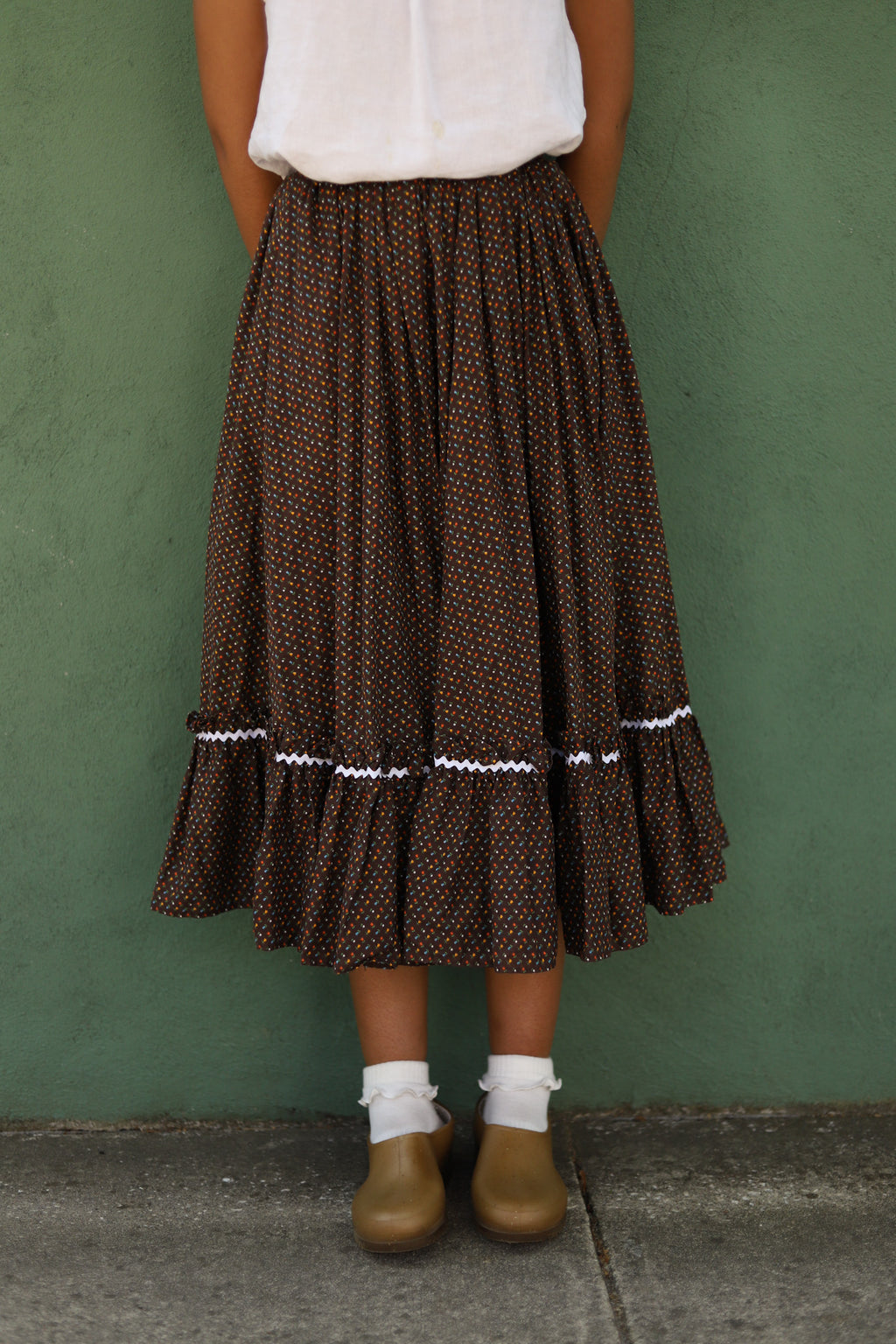 Handmade Brown Skirt