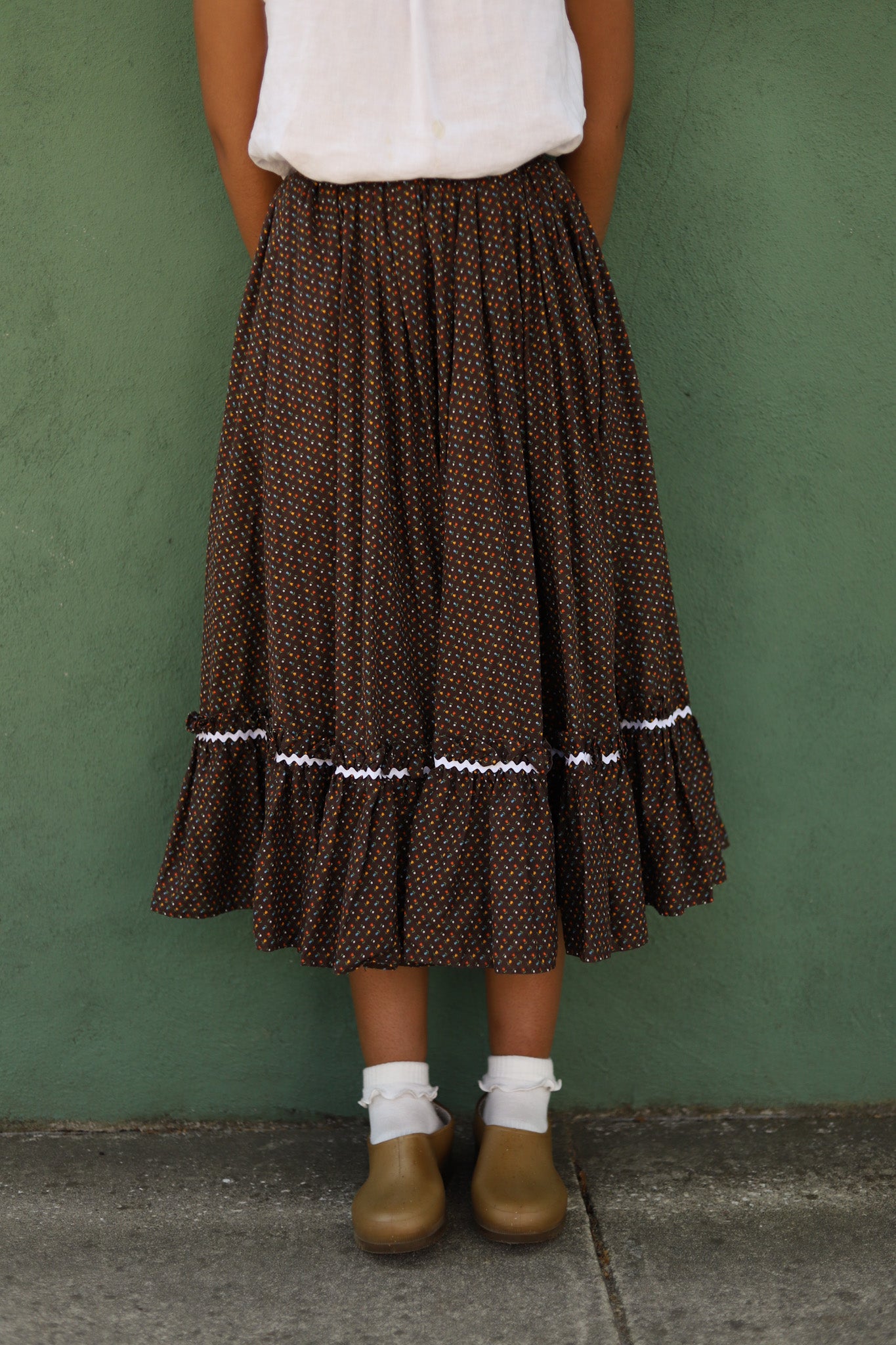 Handmade Brown Skirt