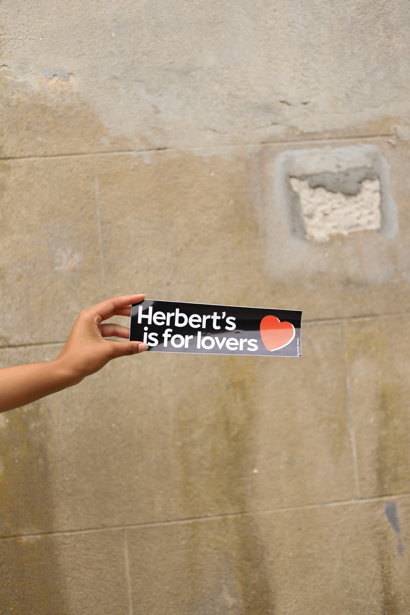 Herberts is for Lovers Bumper Sticker